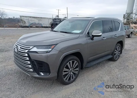 2024 Lexus Lx 600 Luxury z USA, uszkodzony, nr VIN JTJGB7CX9R4059495